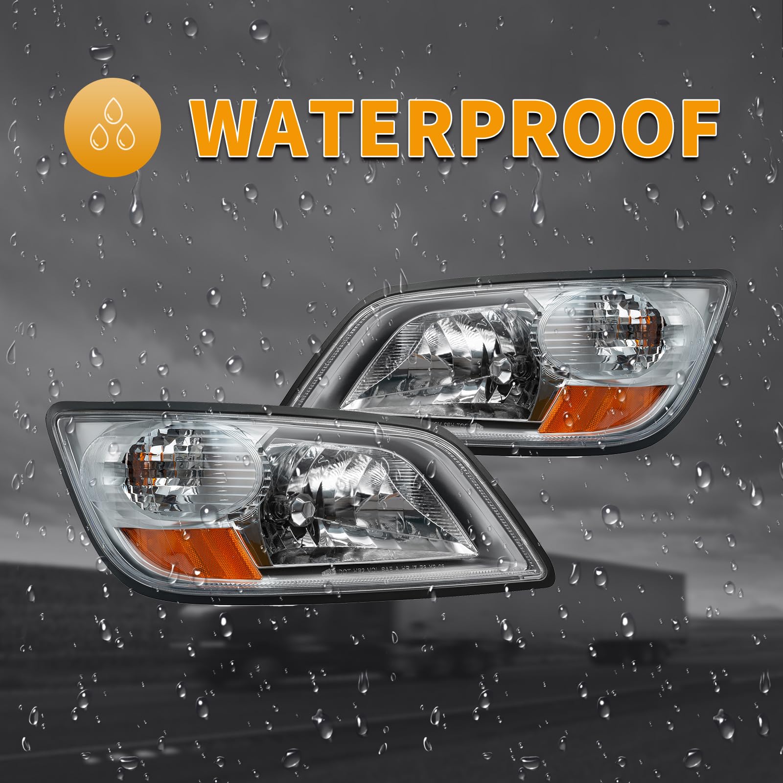 Amazon.com: EVERESTHD Pair Headlight Headlamp Fits for Hino